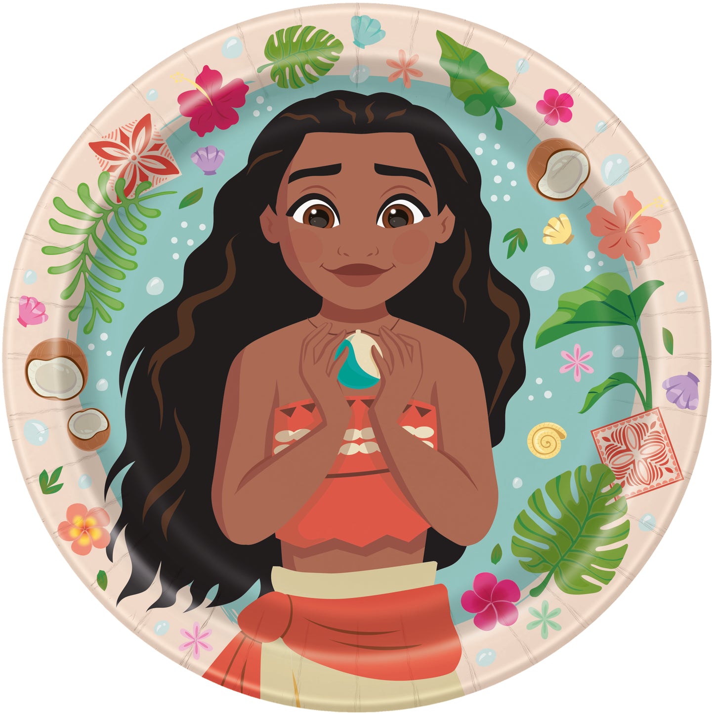 Disney Moana Round 9" Dinner Plates, 8ct