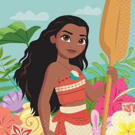 Disney Moana Beverage Napkins, 16ct