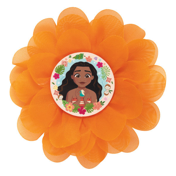 Disney Moana Flower Hair Clips, 4ct