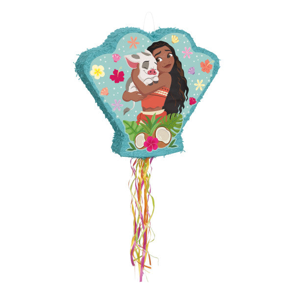 Disney Moana Shaped Drum Pull Pinata