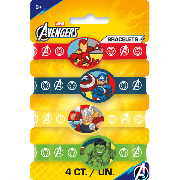 Avengers Stretchy Bracelets, 4ct (12)