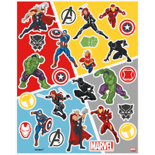 Avengers Sticker Sheets, 4ct (12)