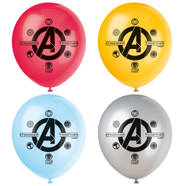Avengers 12" Latex Balloons, 8ct (12)