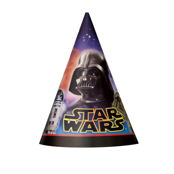 Star Wars Party Hats, 8ct