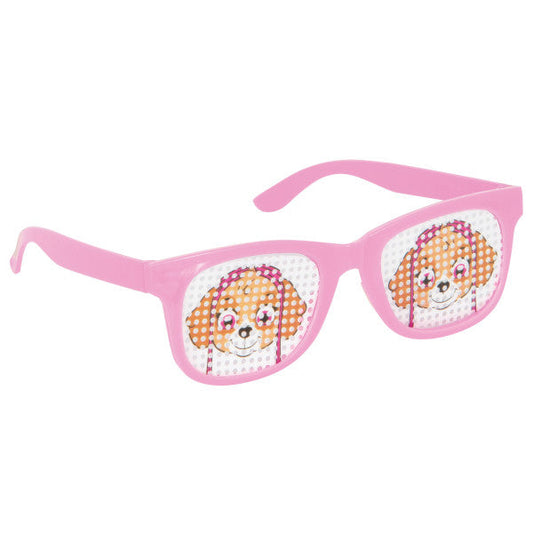 Paw Patrol Girl Pinhole Novelty Glasses, 4ct