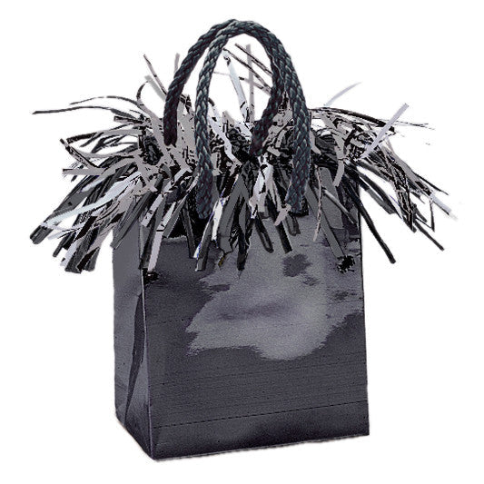 Mini Gift Bag Balloon Weight - Black