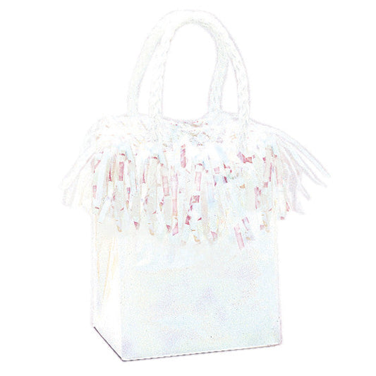 Mini Gift Bag Balloon Weight - Iridescent