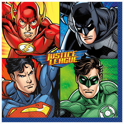 Justice League Luncheon Napkins, 16ct