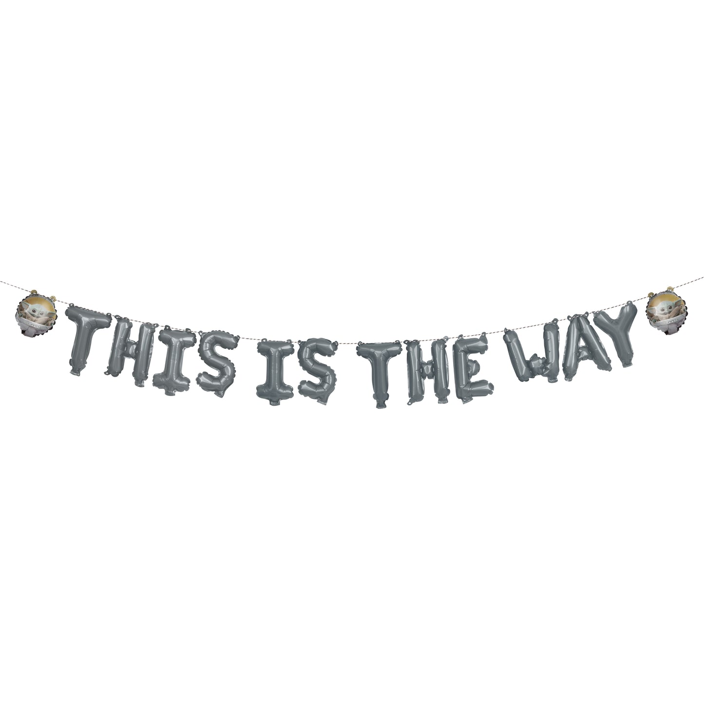 Disney Grogu "This Is The Way" Balloon Banner Kit