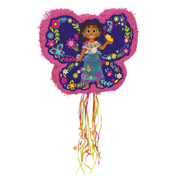 Disney Encanto Butterfly Shaped Drum Pull Pinata