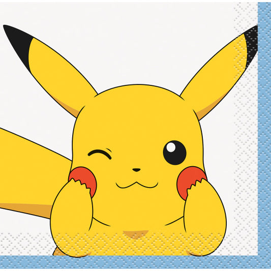 Pokemon Beverage Napkins, 16ct