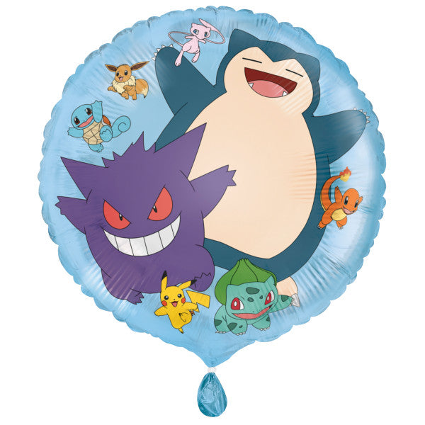 Pokemon 18" Round Foil Balloon - Bulk