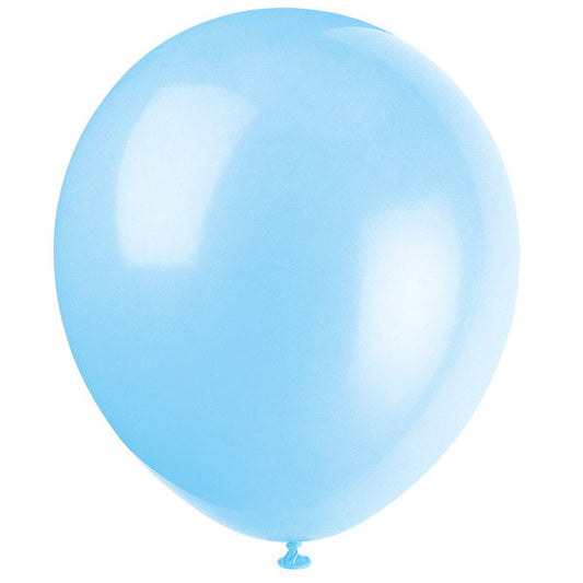 12" Latex Balloons, 72ct - Baby Blue