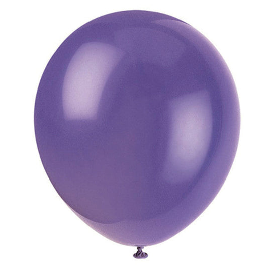 12" Latex Balloons, 72ct - Amethyst Purple