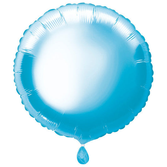 Solid Heart Foil Balloon 18", Packaged - Deep Purple