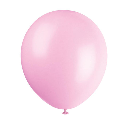 12" Latex Balloons, 10ct - Petal Pink