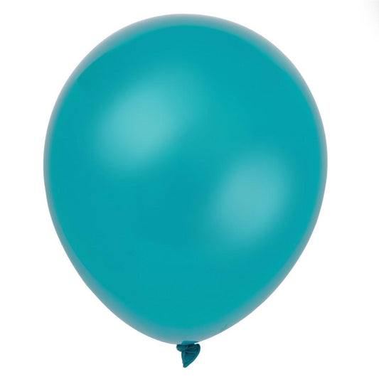 12" Latex Balloons, 10ct - Teal