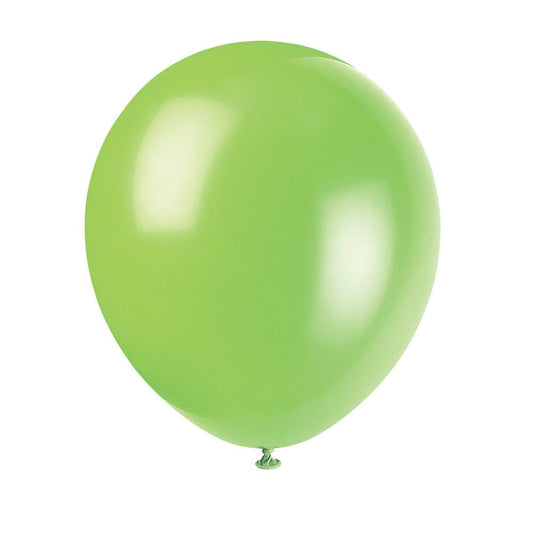 9" Latex Balloons, 20ct - Lime Green