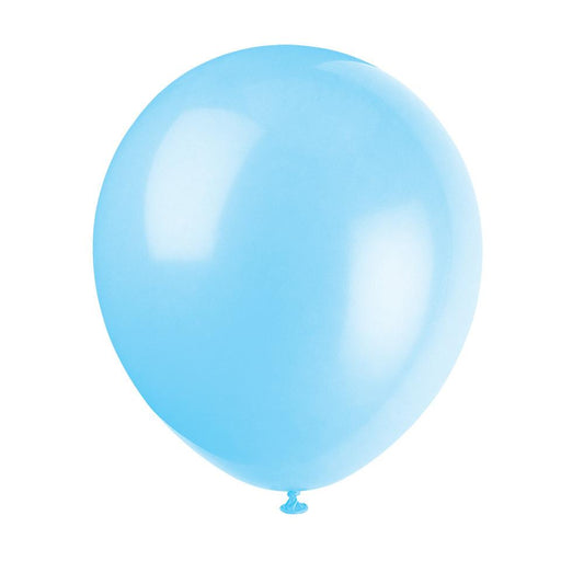 9" Latex Balloons, 20ct - Baby Blue