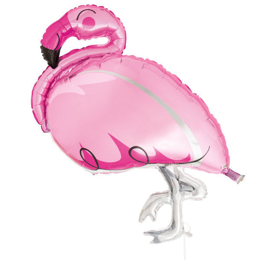Flamingo Giant Foil Balloon 32", Packaged