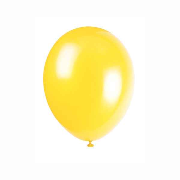12" Latex Balloons, 50ct - Canary Yellow