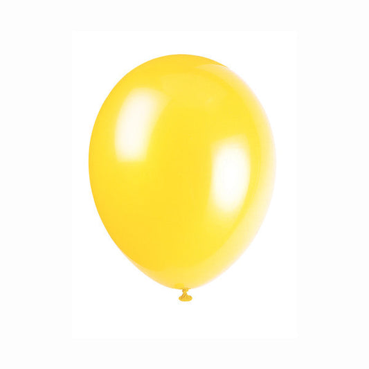 12" Latex Balloons, 50ct - Canary Yellow