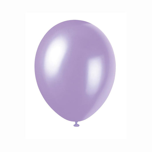 12" Latex Balloons, 50ct - Lovely Lavender