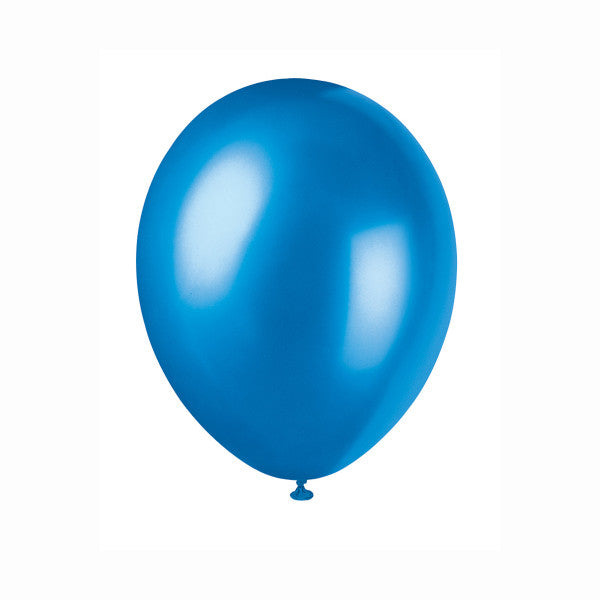 12" Latex Balloons, 50ct - Cosmic Blue