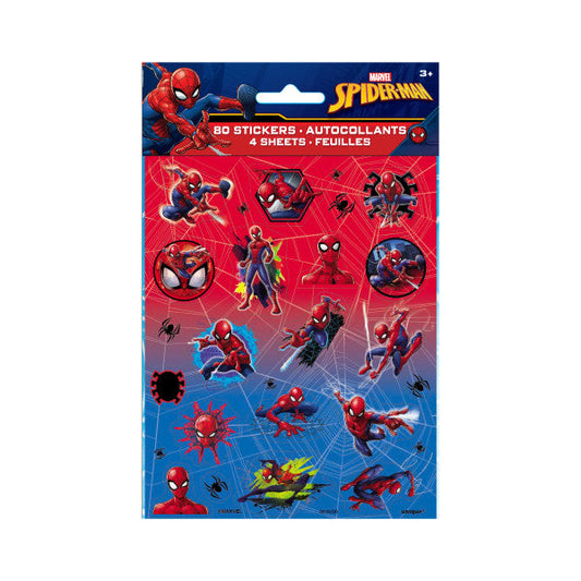 Spider-Man Sticker Sheets, 4ct