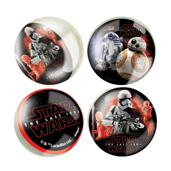 Star Wars Episode VIII Bounce Balls, 4ct