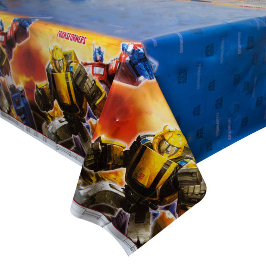 Transformers Rectangular Plastic Table Cover, 54" x 84"