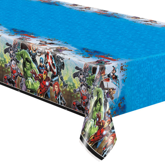 Avengers Rectangular Plastic Table Cover, 54" x 84"