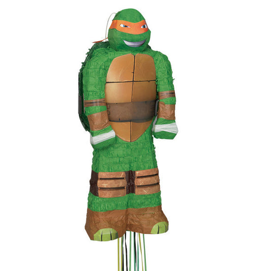Teenage Mutant Ninja Turtles Pinata - Michelangelo, Orange