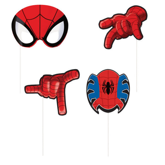 Ultimate Spider-Man Photo Booth Props, 8ct