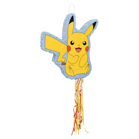 Pokemon Pikachu-Shaped Drum Pull Pinata