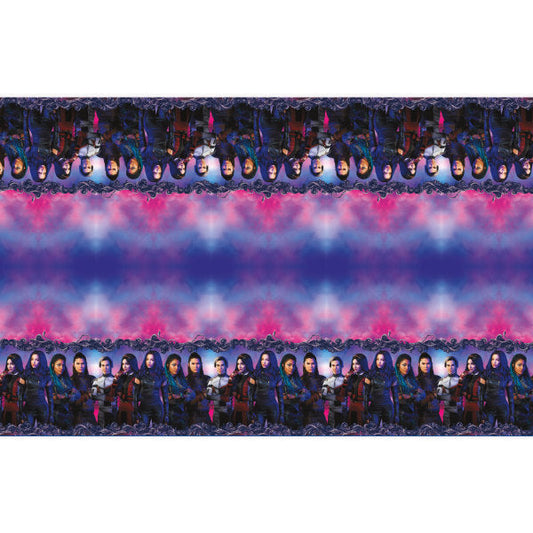 Disney Descendants 3 Rectangular Plastic Table Cover, 54"x84"