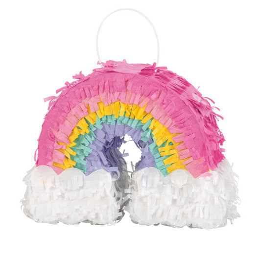 Mini Rainbow Pinata Favor Decoration