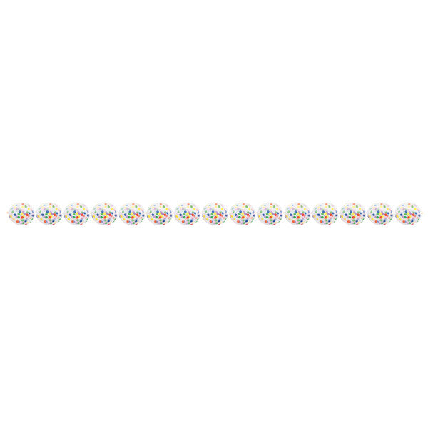 12" Confetti Latex Balloon Garland Kit, 15pc