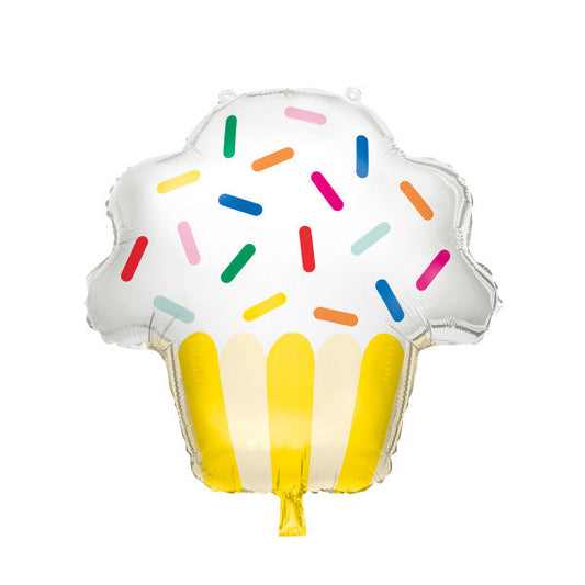 Cupcake Giant Foil Balloon 24", Packaged