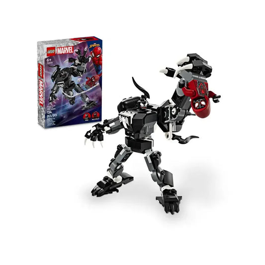 LEGO Venom Mech Armor vs. Miles Morales
