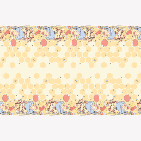 Disney Winnie the Pooh Rectangular Plastic Table Cover, 54"x84"