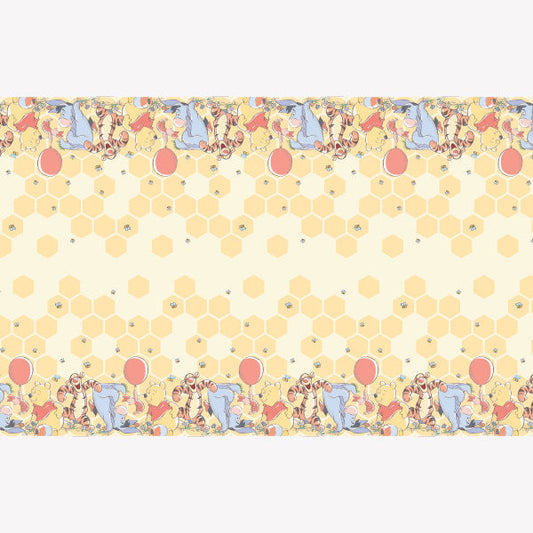 Disney Winnie the Pooh Rectangular Plastic Table Cover, 54"x84"