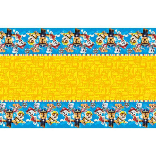 Paw Patrol Rectangular Plastic Table Cover, 54" x 84"