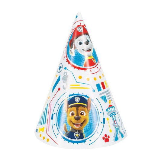 Paw Patrol Party Hats, 8ct