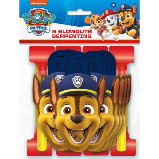 Paw Patrol Blowouts, 8ct