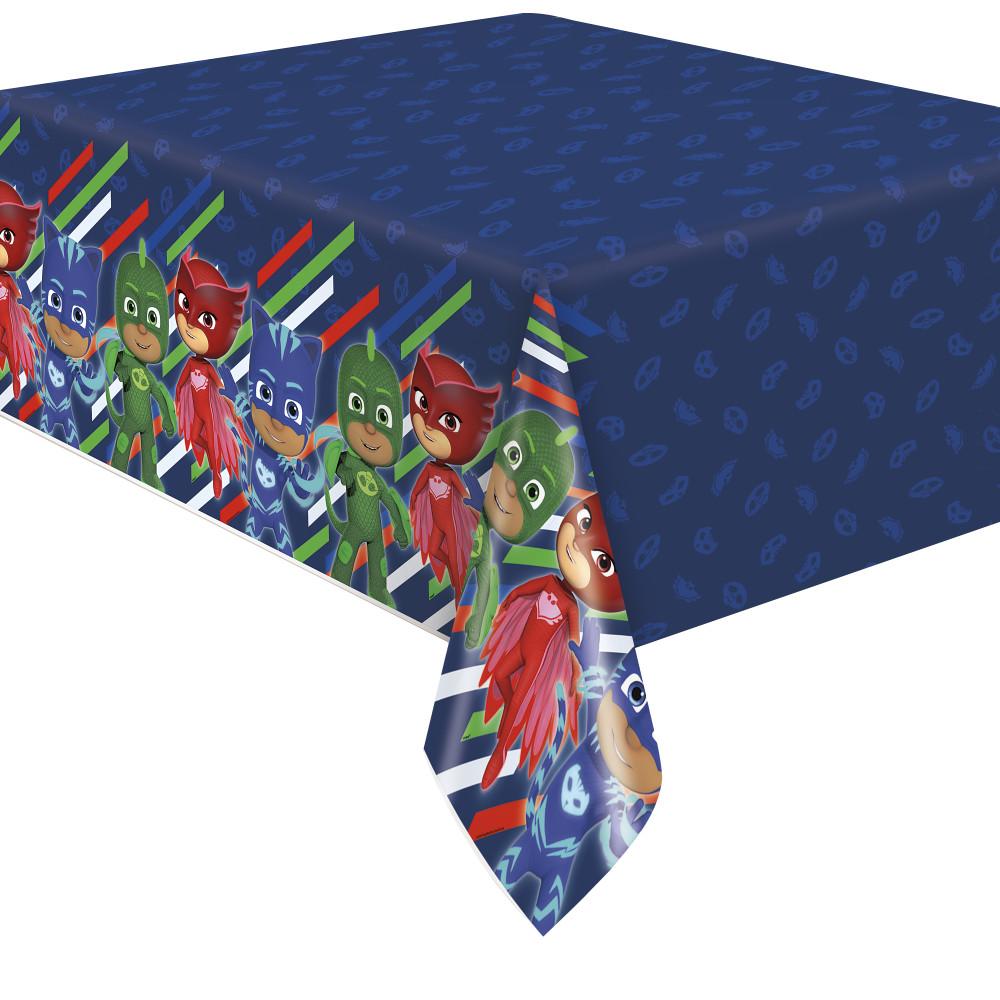 PJ Masks Rectangular Plastic Table Cover, 54"x84"