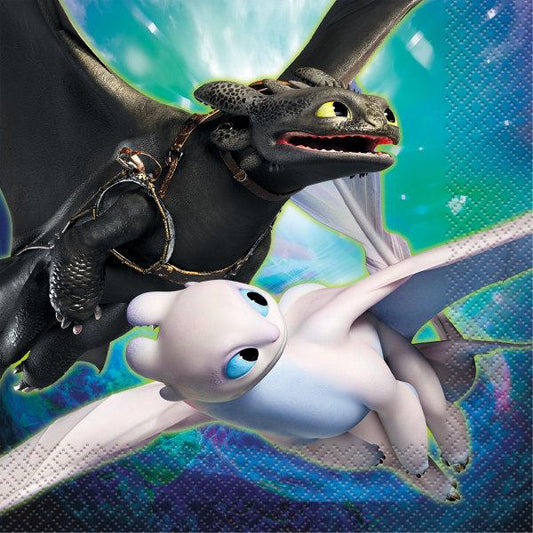 How to Train Your Dragon 3 Luncheon Napkins, 16ct