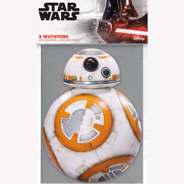 Star Wars Classic Invitations, 8ct