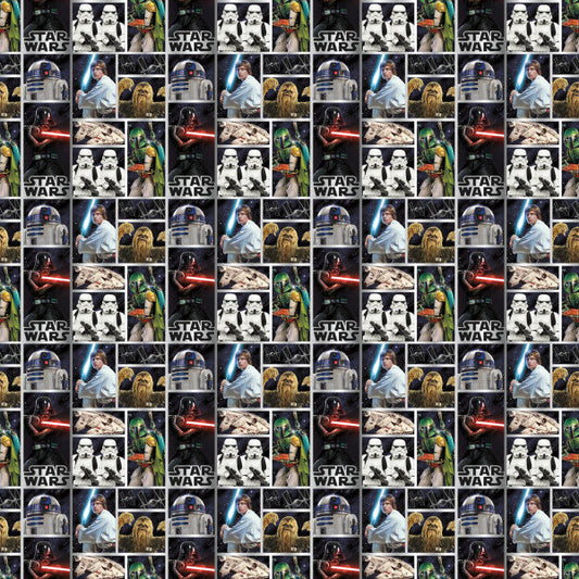 Star Wars Classic Gift Wrap, 30" x 5 ft