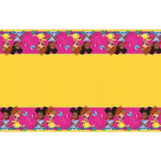Disney Fancy Nancy Rectangular Plastic Table Cover, 54"x84"
